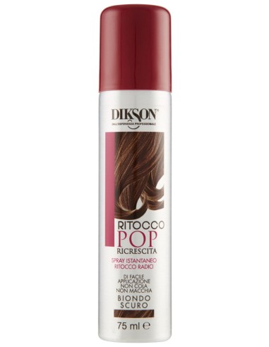 Dikson Pop Ritocco Ricrescita Spray Istantaneo Radici 75ml - Biondo Scuro